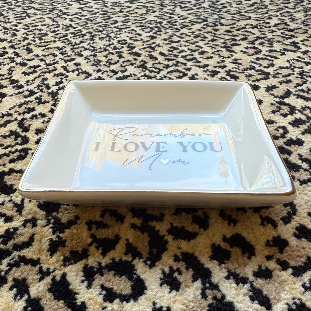 Trinket dish - Remember I Love You Mom (NIB) - Picture 3 of 8